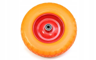 Nafukovacie kolesá- Kruh 400mm Full Hrune Axle20mm pre koliesko, vozík