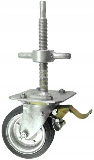 Lešenie - 160 mm lešenárske koleso s nastavením vretena 260 mm