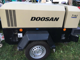 Kompresor - Kompresor + generátor energie DOOSAN 7/41 NOVINKA