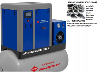 Kompresor - Skrutkový kompresor APS 15 Combi Dry X 10 bar 11 KW