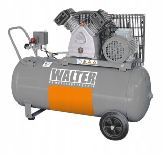 Kompresor - Liatinový piestový kompresor WALTER nádrž 100l GK420