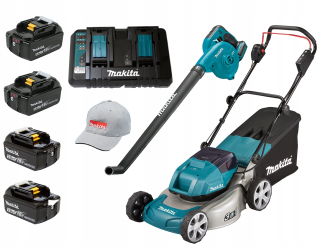 Kosačka elektrická - Kosačka MAKITA DLM460 2x18V 1600m2 + FÚKANIE