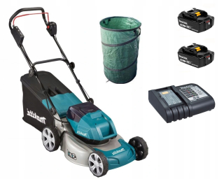 Kosačka elektrická - Batériová kosačka - Makita DLM460Z + 2x1850B + DC18SD