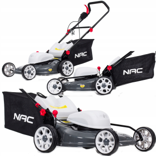 Kosačka elektrická - Elektrická kosačka NAC LE18-46-SI-G 1800W VÝKONNÁ