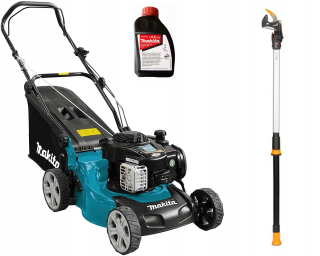 Kosačka benzínová - Kosačky. MAKITA PLM4120N + Sekator Fiskars