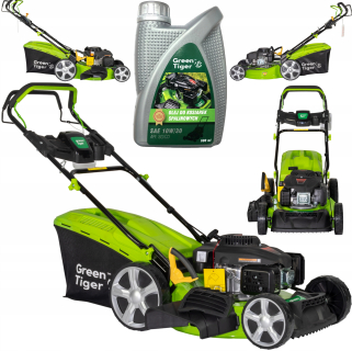 Kosačka benzínová - Benzínová kosačka na trávu s výkonom 2,9 kW, pohon LONCIN 4 v 1 na 51 cm