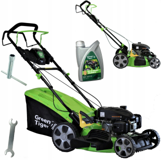 Kosačka benzínová - Benzínová kosačka na trávu 46cm Green Tiger LONCIN 139cm3