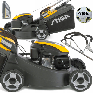 Kosačka benzínová - Benzínová kosačka na trávu STIGA Turbo Power 50S + olej SAE