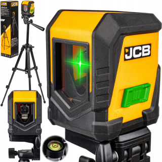 LASEROVÝ LEVEL KRÍŽOVÝ ZELENÝ LASER SAMONIVOVACÍ + STATÍV JCB