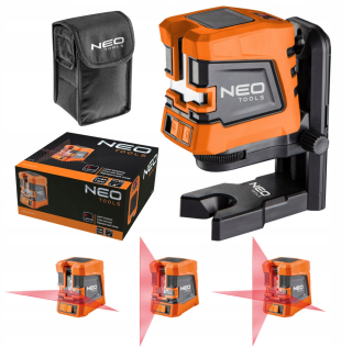 Krížový laser - Krížová laserová úroveň 15m CASE 75-101 NEO NÁRADKA