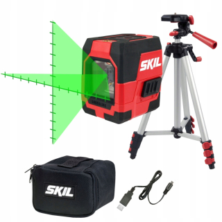 Krížový laser - CROSS LASER GREEN 1911 SKIL TRIPOD