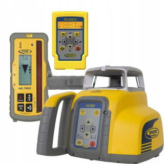 Nivelak - Stavebný laser Spectra Precision HV302 + HL760 SET
