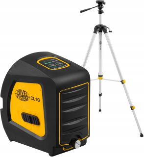Nivelak - Krížový laser Nivel System CL1G (+ statív)