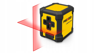 Krížový laser - Krížový laser / vodováha Prexiso PLC10 + držiak