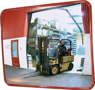Priemyselné zrkadlo - Mirror Road Industrial Warehouse 40x60 Dancop
