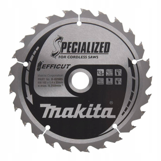 Makita rezací kotúč "Efficut" 165x20 25Z