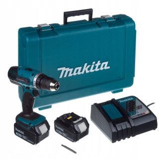 Skrutkovač Makita, napájaný z batérie 18 V DDF453RFE