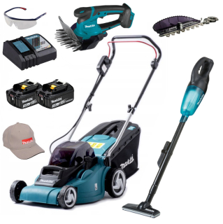 Kosačka elektrická - Kosačka MAKITA DLM380 2x VYSÁVAČE AKU 3AH