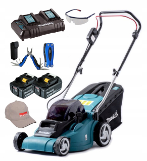 Kosačka elektrická - KOSAČKA MAKITA DLM380CM2 2xAKU 4AH NAKLADAČ 38CM