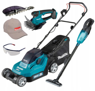 Kosačka elektrická - KOSAČKA MAKITA DLM382Z 2x 18V + Vákuové rezačky