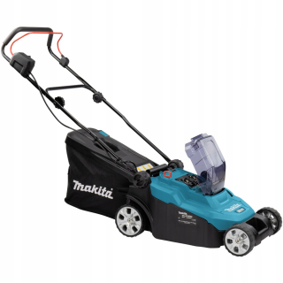Kosačka elektrická - Akumulátorová kosačka na trávu MAKITA DLM382Z. 38cm 40L 2x18V