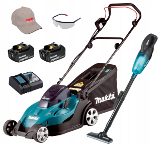 Kosačka elektrická - Kosačka MAKITA DLM431 2x AKU 3AH 43CM + VYSÁVAČ