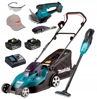 Kosačka elektrická - Kosačka MAKITA DLM431 2x VYSÁVAČE AKU 3AH