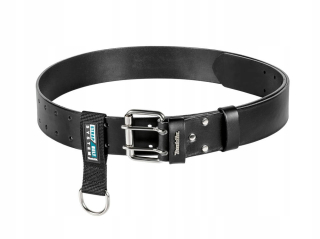 MAKITA E-15693 ČIERNY KOŽENÝ REMÍN S PÚČKOU