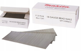 Sponkovačka, nastreľovačka - MAKITA NAILS PIN AF506 505 F-31944 45MM 5000