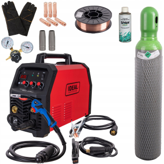 Zváračka - Migomat Ideal TECNO MIG 220 MMA 2W1 200A IGBT MAG