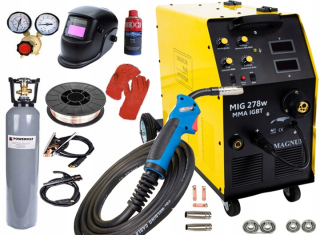 Zváračka - MIGIT MMA Zváranie Magnum 278 4x4 IGBT 400V 280A