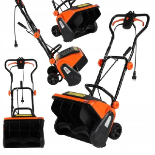 Snehová fréza - VÝKONNÝ ELEKTRICKÝ SNÍMAČ NA SNEH 40 cm 1300 W RUČNE