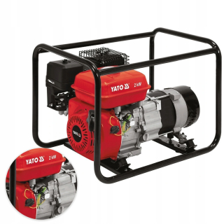 Elektrocentrála - Silný výkon generátora 2200W AVR YT-85451 YATO