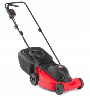 Ľahká elektrická kosačka so spoľahlivým motorom s výkonom 1400 W a pracovným záberom 38 cm