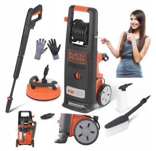 Tlaková umývačka - PODLOŽKOVÝ TLAK 1700W ČIERNY A DECKER + T-RACER