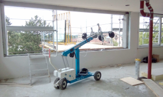 Zdvihák, výťah, naviják - Sklenený robotický manipulátor KSF GRM250