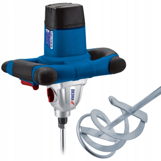 Miešadlo na maltu -  Dedre Deder7930 Elektrickým miešadlom 2 preteky 1600W