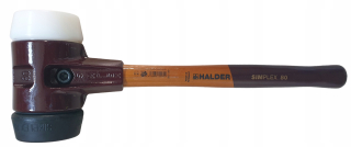 Na dlažbu - Kladivo Halder SIMPLEX 80mm GUMA - SUPERPLASTICKÉ