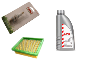 Olej do kosačky - NAC Oil Candle Filter Service Set T575 T675