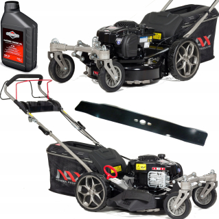 Kosačka benzínová - SPALOVACIA SEKAČKA NAX B&S DRIVE 46cm 5v1 60L