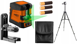 Krížový laser - NEO CROSS LASERVATEĽAČNÝ 20M ZELENÝ + STRAD