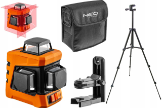 Krížový laser - Neo Laser Cross Lietadlo 15M + TRIPOOD + CASE