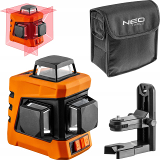 Krížový laser - Neo Laserové lietadlo Levonomické 360 ° 15m 3D CASE