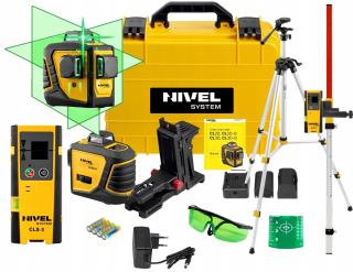 Krížový laser - Nivel System CL3D-G Cross Laser Green Patch