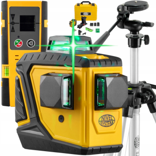 Krížový laser - Nivel System CL3D-G Statív SjJM1EX CLS3 prijímač