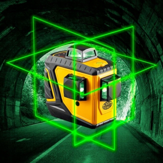 Krížový laser - Nivel System CL3D Cross Laser 3x360 Zelená