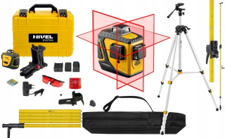 Krížový laser - Nivel System CL3D Cross Laser Pole + Statív
