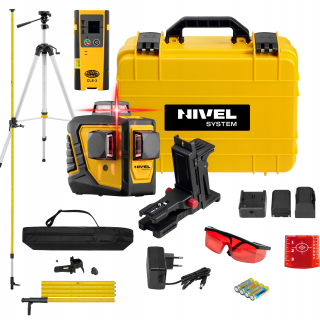 Krížový laser - NIVEL CL3D SYSTEM CROSS LASER SET + SENSOR