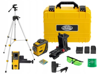 Krížový laser - Nivel System CL3D Cross Laser Green Set!