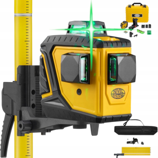 Krížový laser - NIVEL SYSTEM CL3DG Pole LP33 čiarový laser 360